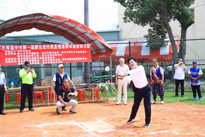 中市首屆原住民市長盃慢壘賽　10隊競技